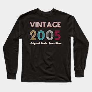 Vintage 2005 Original Parts. Some Ware Long Sleeve T-Shirt